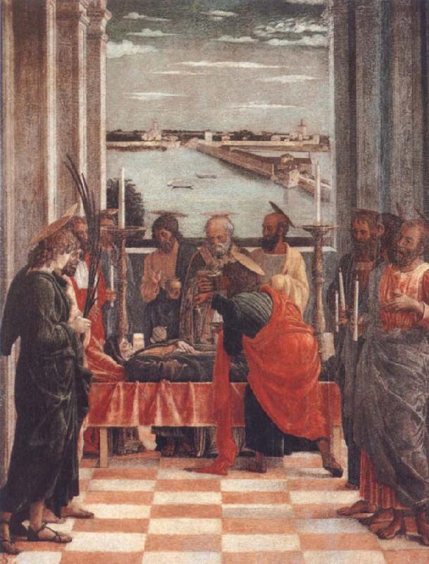 Andrea Mantegna Death of the Virgin Sweden oil painting art
